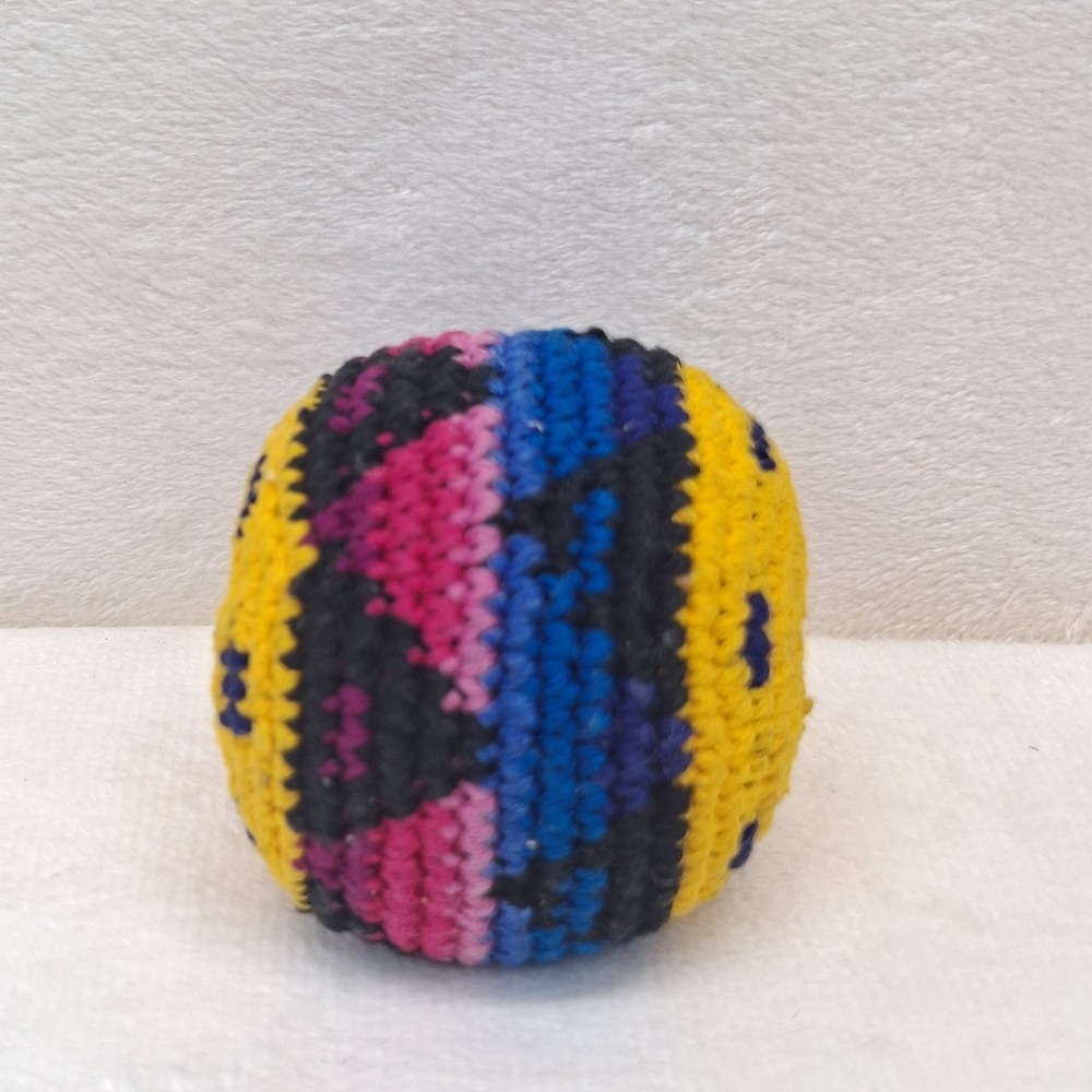 Woven Hacky Sack Multicolored